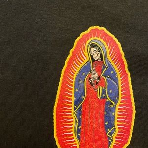 Tshirt skull skateboard Virgin Mary